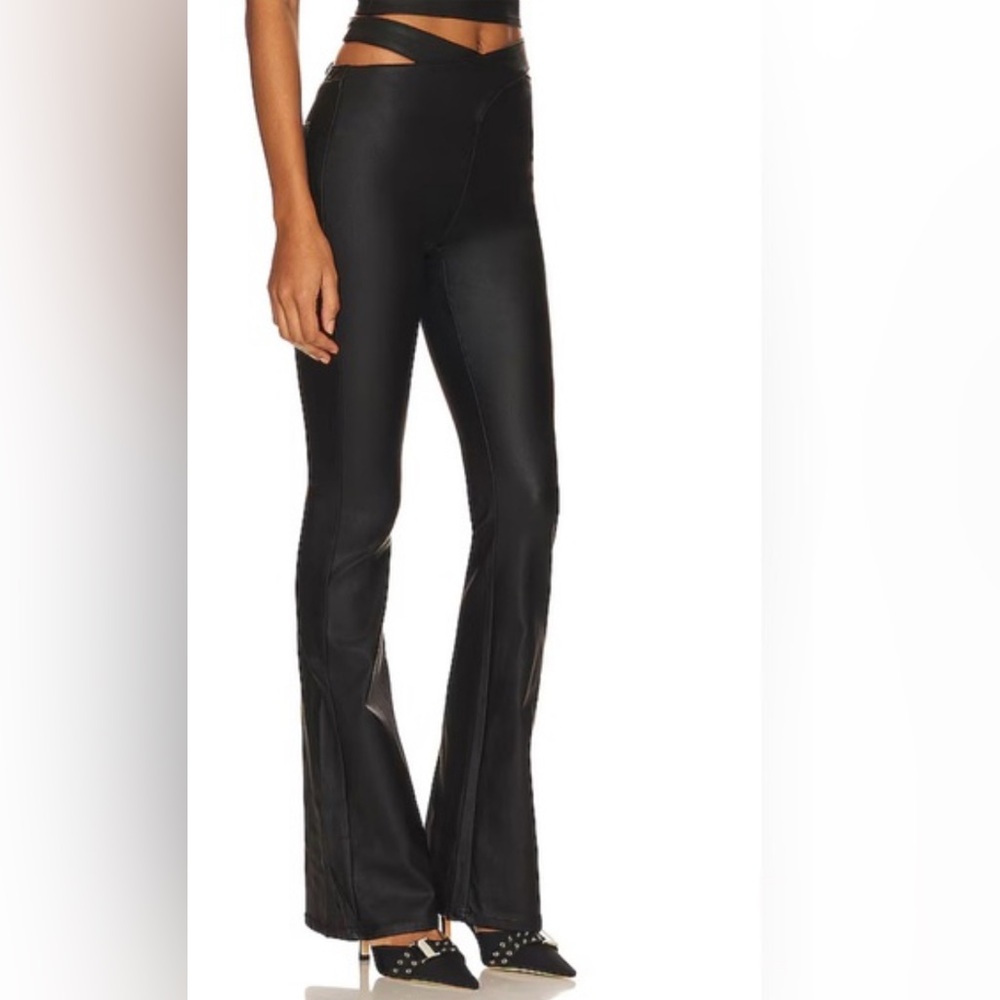 SER.O.YA Black Flare Pants